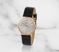 Vacheron & Constantin. An 18K rose gold ultra thin manual wind wristwatch Vacheron & Constantin....