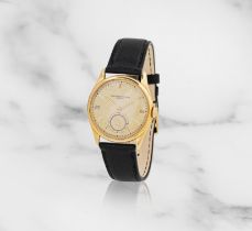 Vacheron & Constantin. An 18K gold manual wind wristwatch Vacheron & Constantin. Montre bracelet...