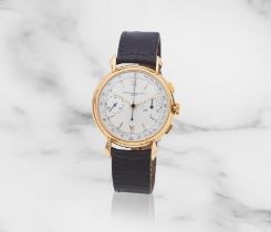 Vacheron & Constantin. A fine 18K gold manual wind chronograph wristwatch Vacheron & Constantin....