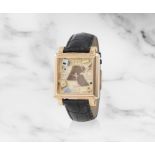 Jacob & Co. An 18K rose gold diamond set quartz wristwatch Jacob & Co. Montre bracelet en or ros...