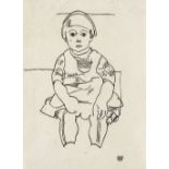 EGON SCHIELE (1890-1918) Porträt eines Kindes (Anton Peschka, Jr) signed and dated 'Egon Schiele
