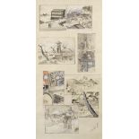 ITO SEIU (1882-1961) Eight Views of Mukojima Showa era (1926-1989), 1930s (2)