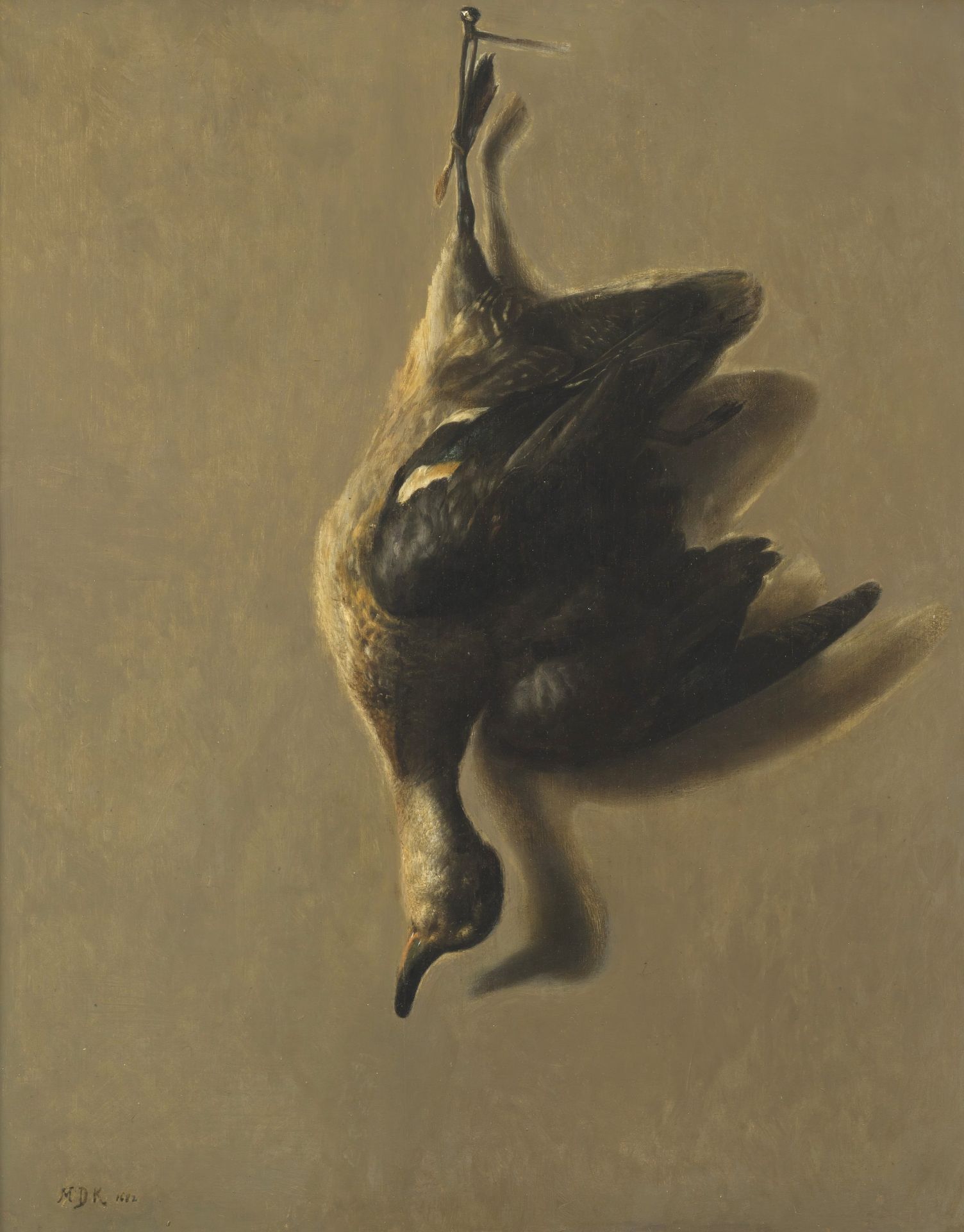 CERCLE DE MELCHIOR D'HONDECOETER (1636-1695) Nature morte au canard