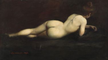 CHARLES WATELET (1867-1954) Nu f&#233;minin, 1898