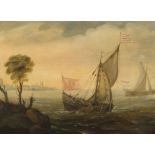 CERCLE DE BONAVENTURA I PEETERS (1614-1652) Bateaux dans une mer agit&#233;e