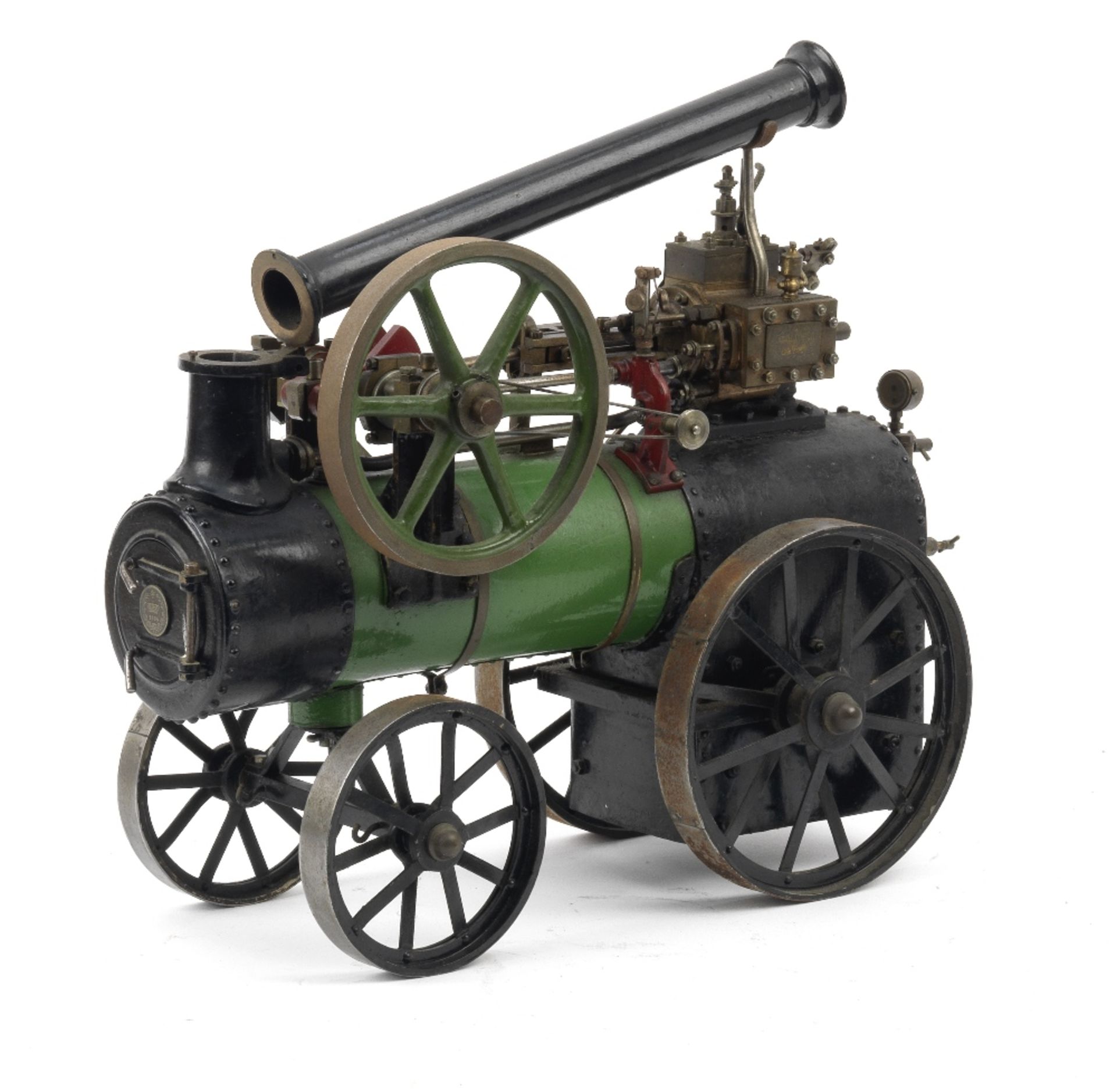 A live steam engineer's model of a Portable Engine, by A.C.Ballchin, dated 1973,