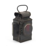 A J & R Oldfield 'Dependence' oil-illuminating tail lamp, patented 1904,