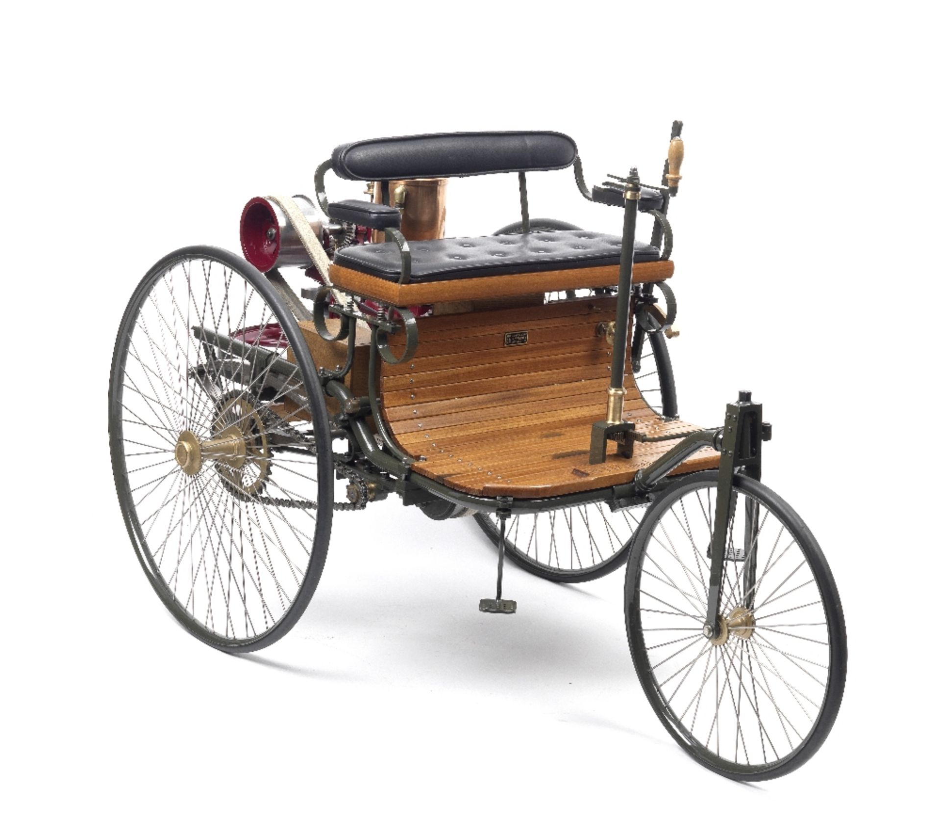 A superb half-scale petrol-powered working model of an 1886 Benz Patent-Motorwagen Tri-car, by A...