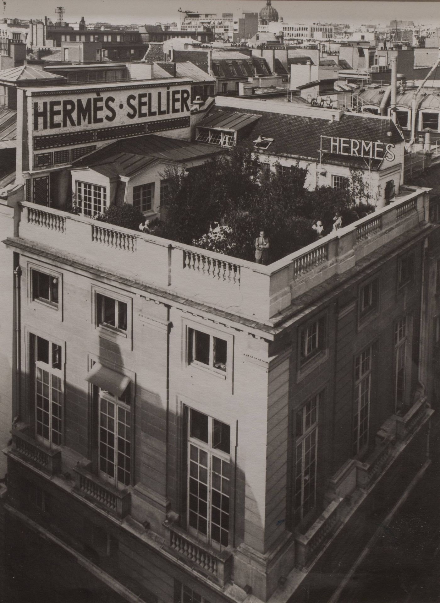 Photo de Presse, 1983. Immeuble du 24 faubourg Saint Honor&#233;.