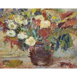 Jan Cybis (Polish, 1897-1972) Still Life with a Bouquet framed 65.5 x 81.0 x 2.0 cm (2 4/5 x 31 ...