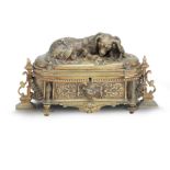 Jules Moigniez (French, 1835-1894) A late 19th century Ormolu casket