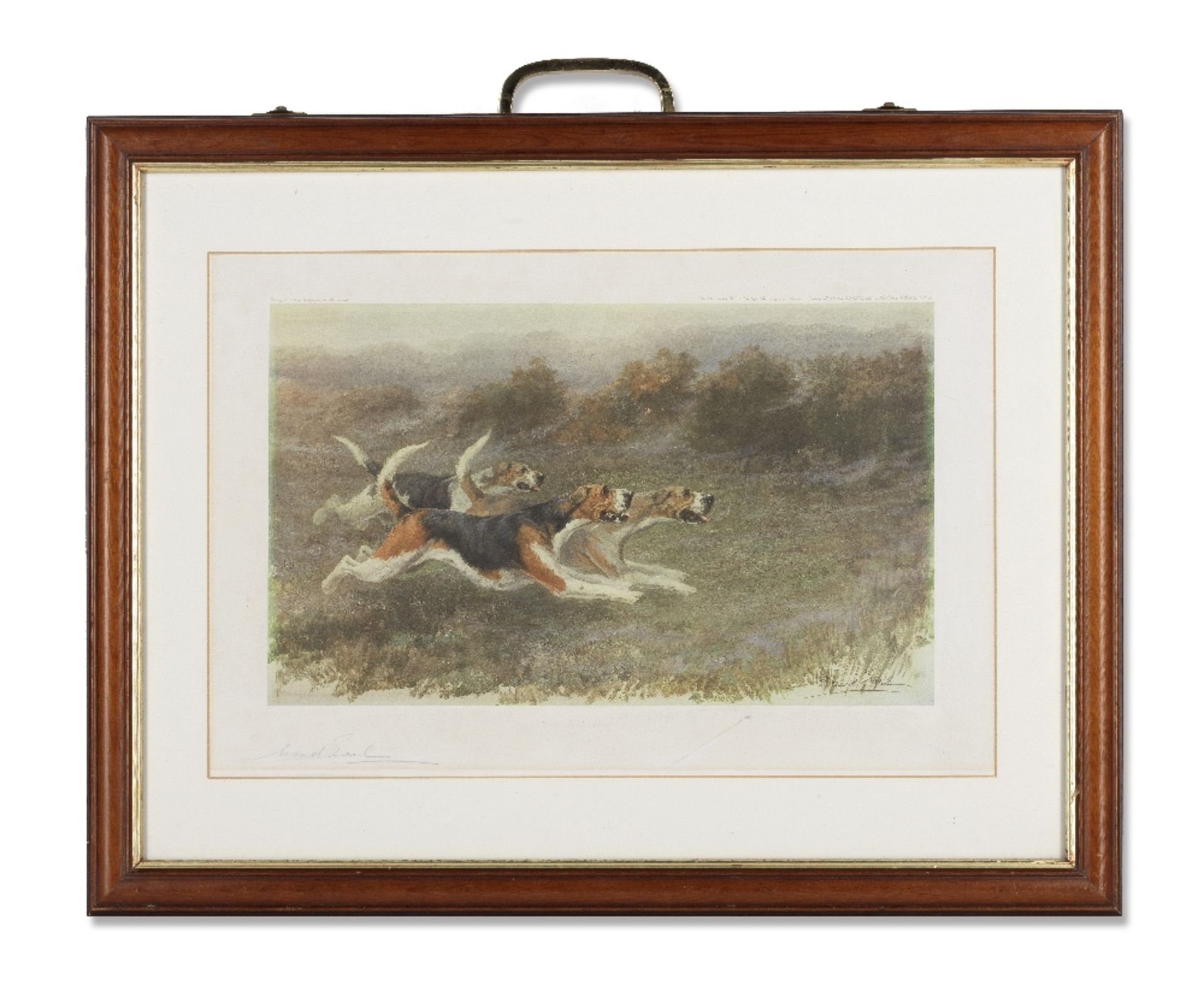 Maud Earl (British, 1863-1943) 'The Sportsman's year' each image 21.2 x 35.7cm (8 3/8 x 14 1/16i...