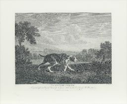 After George Stubbs, engraved by William Woollett (British, 1735-1785) The Spanish Pointer plate...