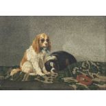Bernard de Gempt (Dutch, 1826-1879) Two Spaniels