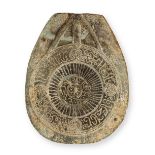 A Seljuk inscribed schist casting mould Persia, 12th Century