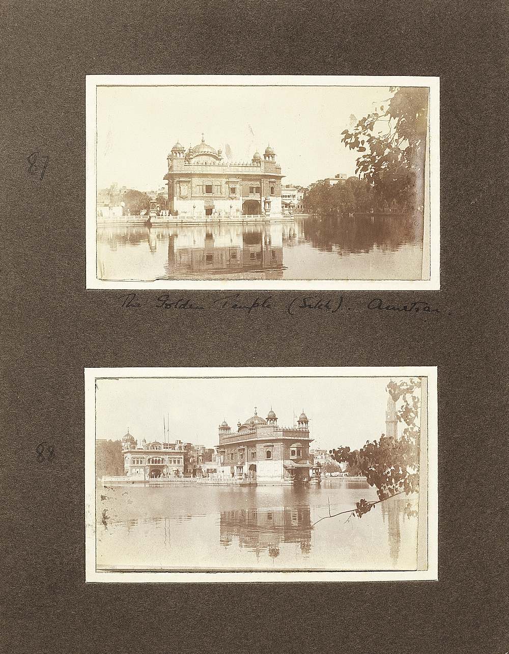 An album of 97 photographs depicting Lahore, Amritsar, Rawalpindi and other subjects Punjab, cir...