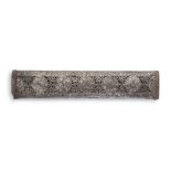 A silver-inlaid steel penbox Yemen, 18th/ 19th Century