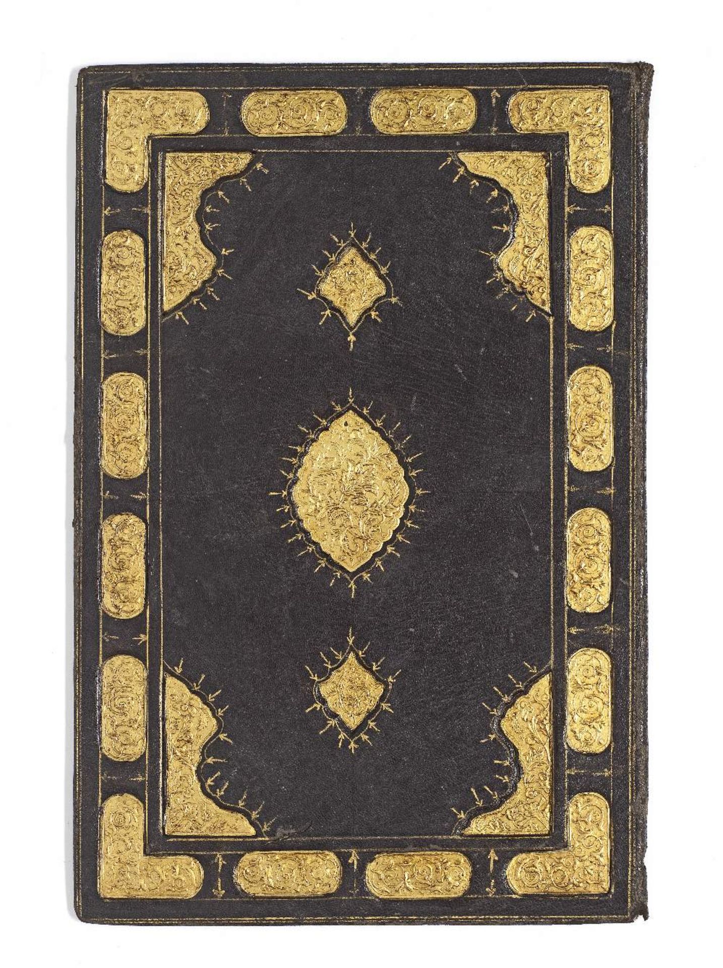 A Safavid gold-tooled bookcover Persia, 16th Century(2)