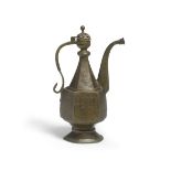 An engraved bronze ewer Central Asia, possibly Tashkent, 18th/ 19th Century