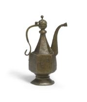 An engraved bronze ewer Central Asia, possibly Tashkent, 18th/ 19th Century