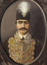 Nasr-al-Din Shah Qajar (reg. 1848-96) Qajar Persia, second half of the 19th Century