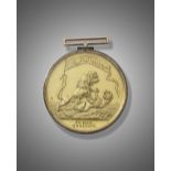 A silver-gilt Seringapatam medal belonging to Peter Cherry (1773-1823), Paymaster to the Nizam o...