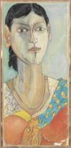Laxma Goud (B.1940) Untitled (Woman)