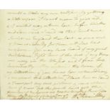 HAMILTON (SIR WILLIAM) Three autograph letters signed ('Wm. Hamilton') to Perkin Magra, and two ...