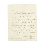 CHATTERTON (THOMAS) Series of autograph letters between Thomas Chatterton and Horace Walpole, A