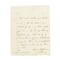 CHATTERTON (THOMAS) Series of autograph letters between Thomas Chatterton and Horace Walpole, A