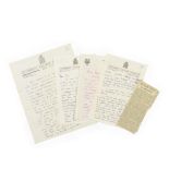 TURING (ALAN)]--GANDY (ROBIN) Two autograph letters to Donald Bayley on the death of Alan Turing...