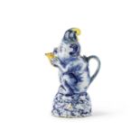 Pichet en fa&#239;ence de Delft en forme de singe, circa 1740-60A Dutch Delft monkey-jug, circa ...