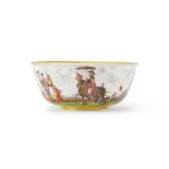 Rare bol en porcelaine de Meissen, circa 1723A rare and early Meissen waste bowl, circa 1723