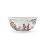 bol en porcelaine de Du Paquier, circa 1730A Du Paquier bowl, circa 1730