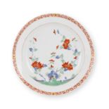 Plat rond en porcelaine de Meissen, circa 1765A Meissen circular dish, circa 1765