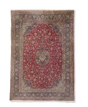 A Kashan carpet Central Persia 399cm x 268cm (157in x 105 1/2in)