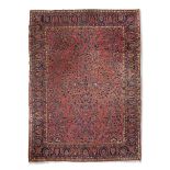 A Sarouk carpet West Persia 335cm x 270cm (131 1/2in x 106in)
