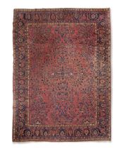 A Sarouk carpet West Persia 335cm x 270cm (131 1/2in x 106in)