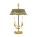 A French Empire ormolu two-light bouillotte lamp Early 19th century