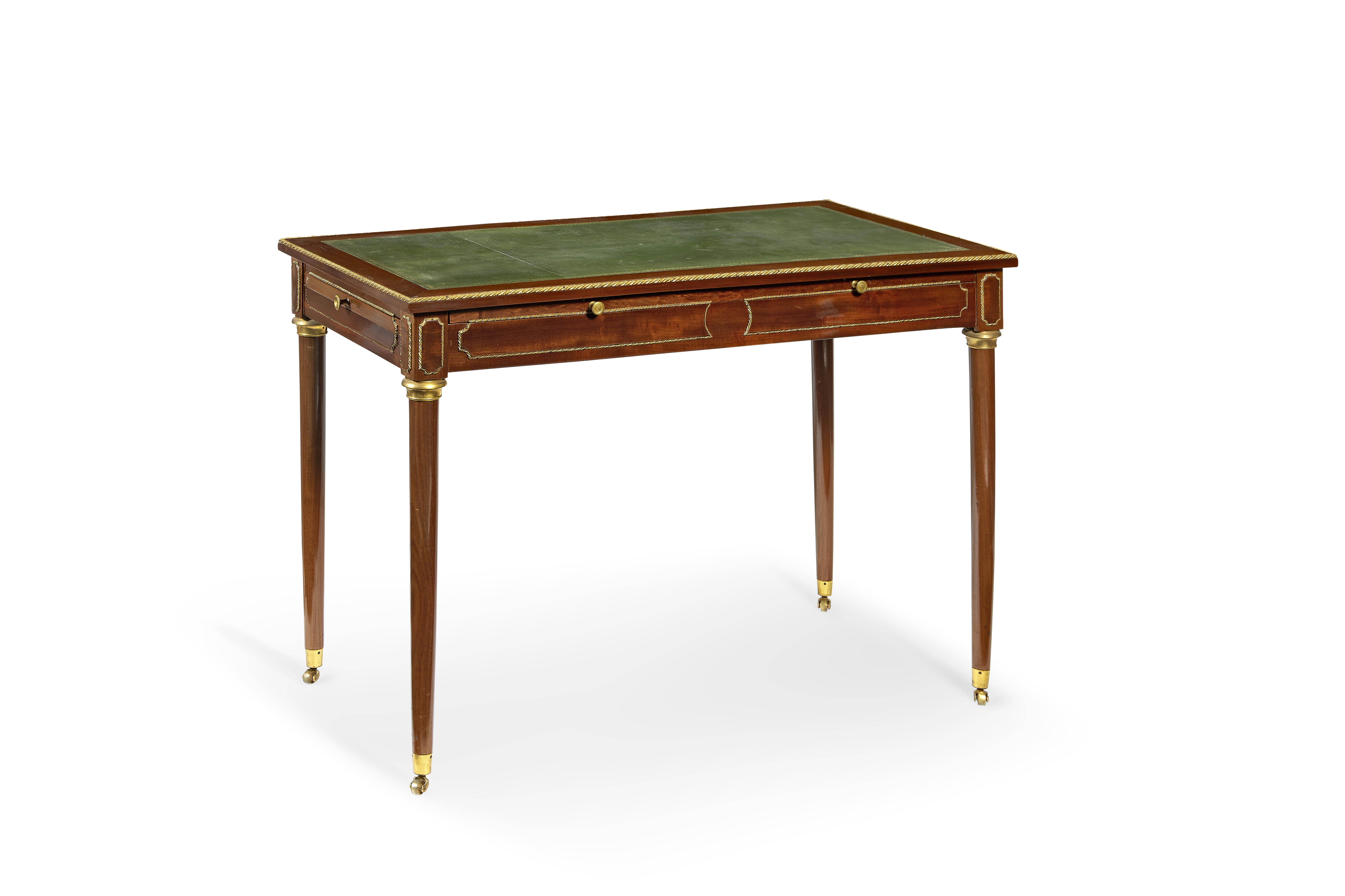 A Directoire ormolu mounted mahogany writing tableMade by Jacob Fr&#239;&#191;&#189;res Rue Mesl...