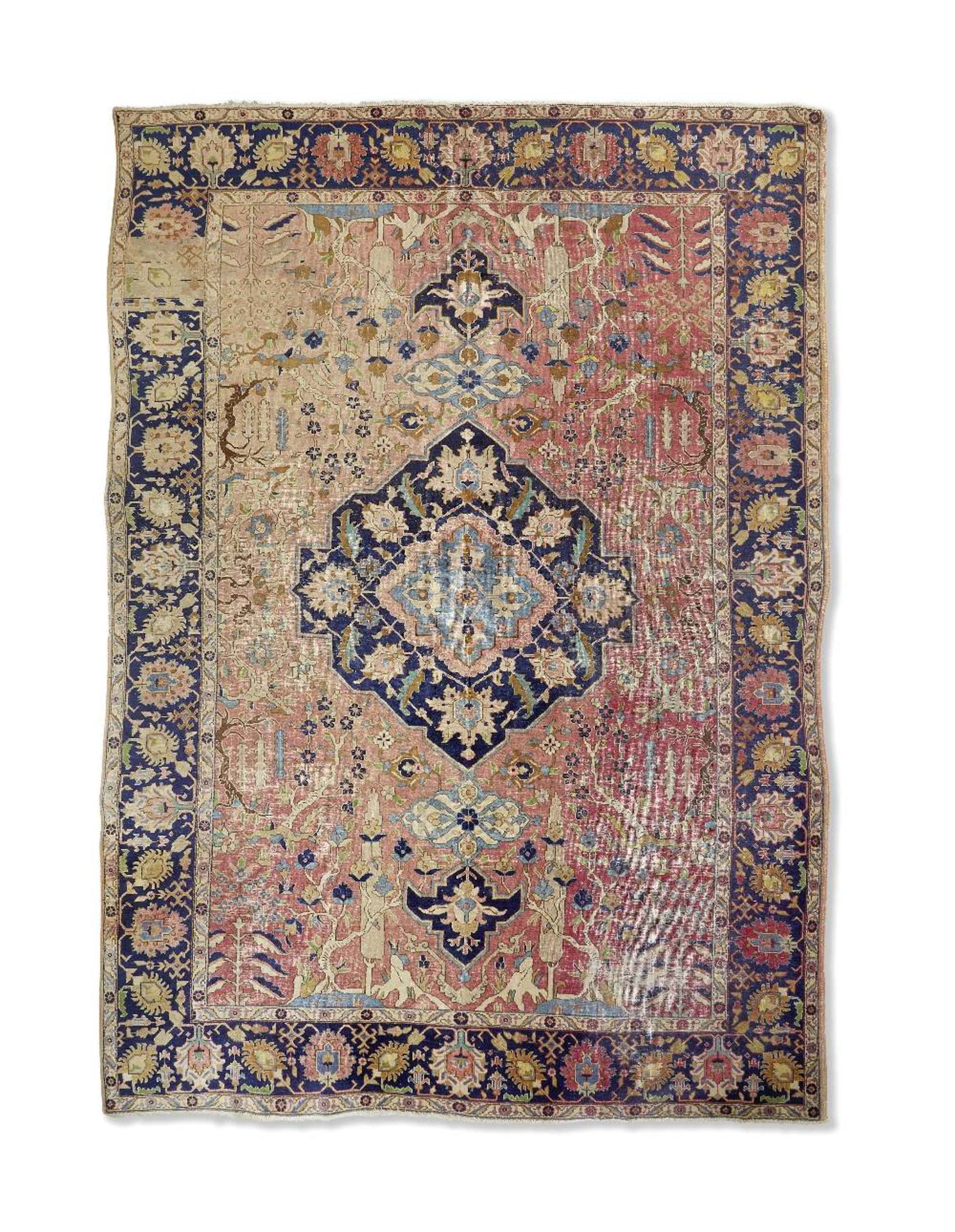 A Tabriz carpet North West Persia 374cm x 266cm (147in x 104 1/2in)