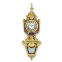 A good second quarter of the 18th century French ormolu-mounted tortoiseshell wall clock L. Talo...