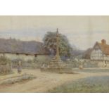 Helen Allingham, RWS (British, 1848-1926) 'At Hagbourne, Berkshire'