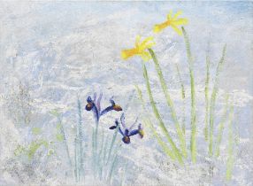 Winifred Nicholson (British, 1893-1981) Flowers in Snow, Bankshead 56 x 76.4 cm. (22 x 30 in.)