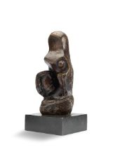 Henry Moore O.M., C.H. (British, 1898-1986) Mother and Child: Round Head 28cm. (11 in.) high (in...