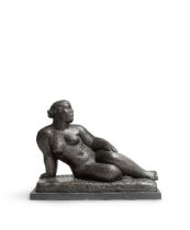 Frank Dobson RA (British, 1886-1963) Reclining Nude Figure 50.8 cm. (20 in.) wide (excluding the...