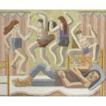William Roberts R.A. (British, 1895-1980) Dream of Dancing Women 63.5 x 75.6 cm. (25 x 29 3/4 in.)