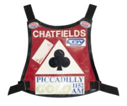 A Belle Vue Aces speedway race vest