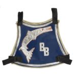 A Boston Barracudas speedway race vest