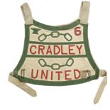 A Cradley United speedway race vest